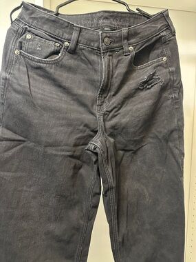 American Eagle Outfitters Men’s Charcoal Black Slim Straight Jeans